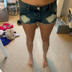 low rise by the way shorts